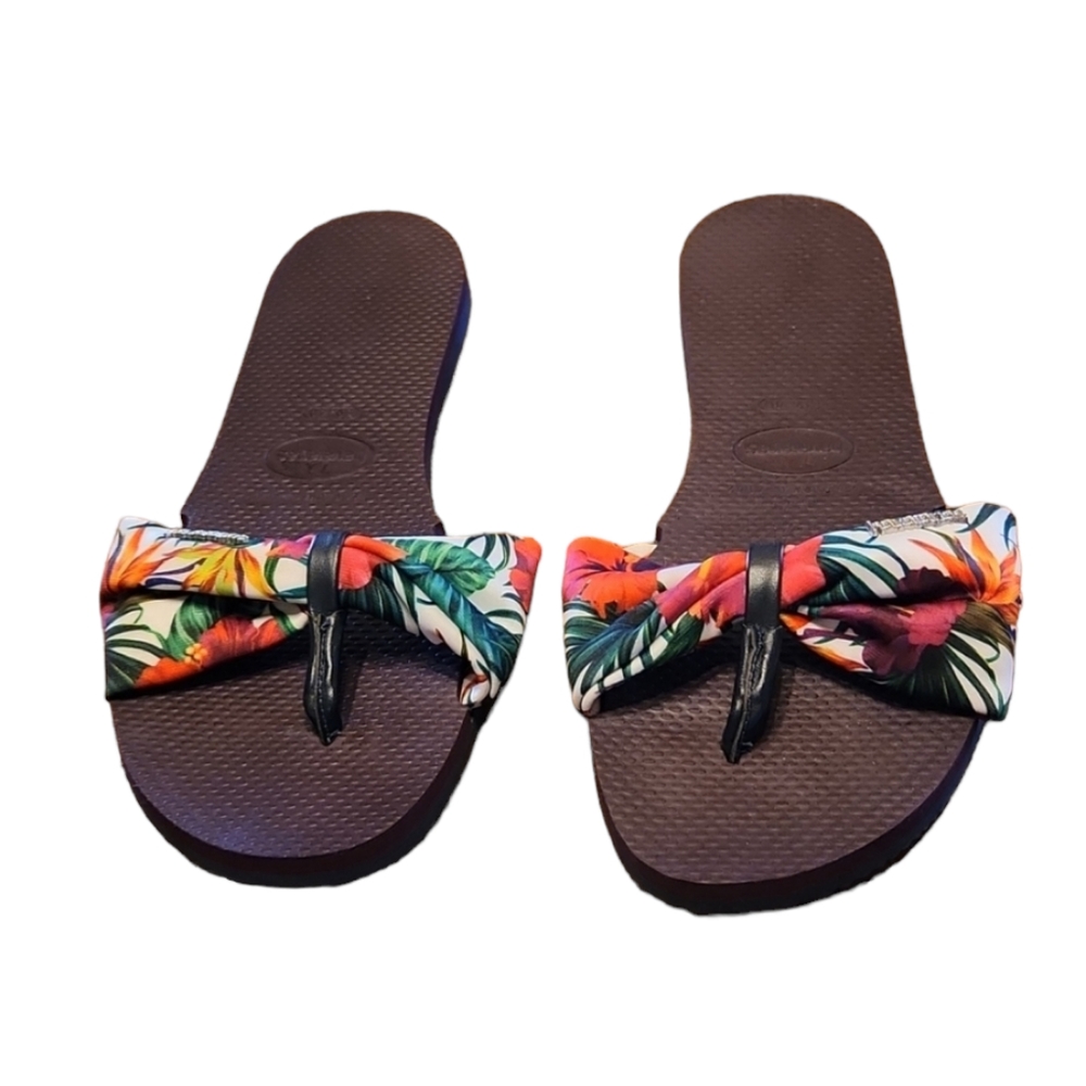 Havaianas Aubergine flip flops Size 38-39